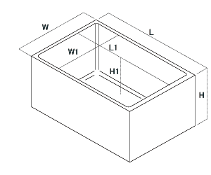 Single PTFE tank structure