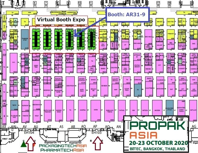 ขอเชิญชวนเข้าชมบูธ Virtual Exhibition ProPak Asia 2020 ฟลูออโร
