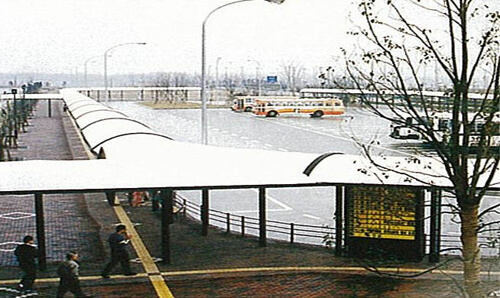 Bus Terminal at Seishin-chūō Station